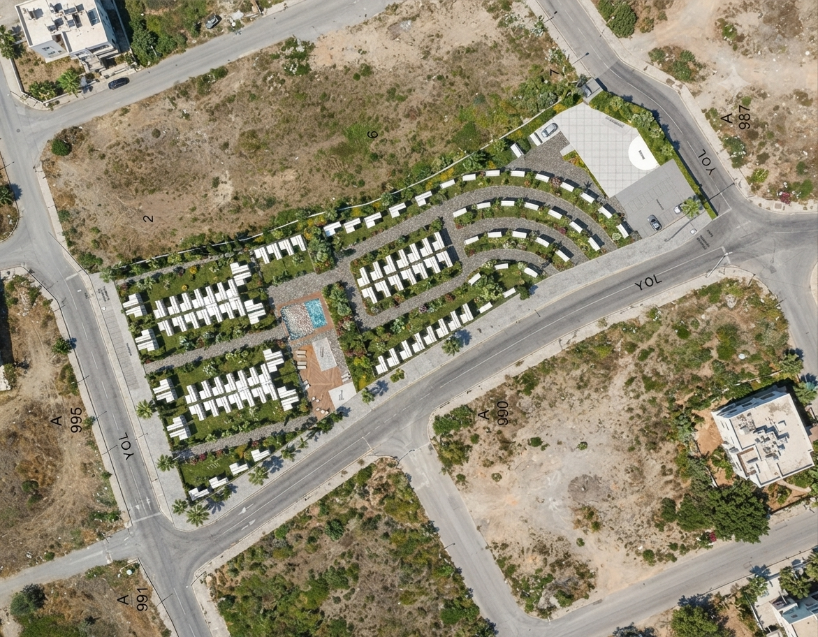 Çeşme Tatil Köyü Otel Projesi